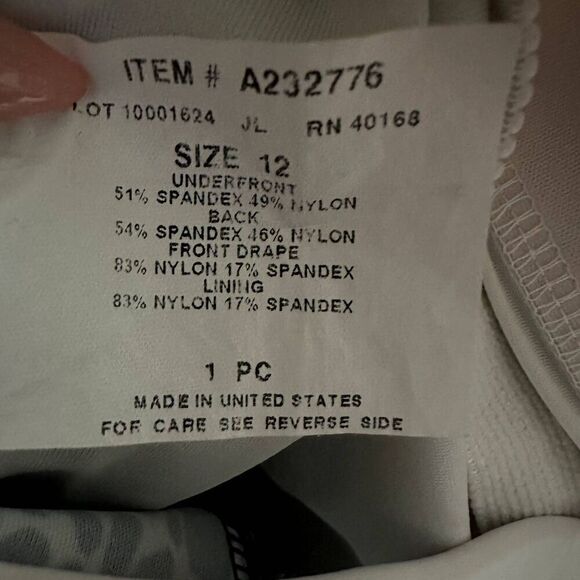 Miraclesuit One Piece Slimming Bathing Suit Women's 12 Black White Animal Print - Picture 3 of 5